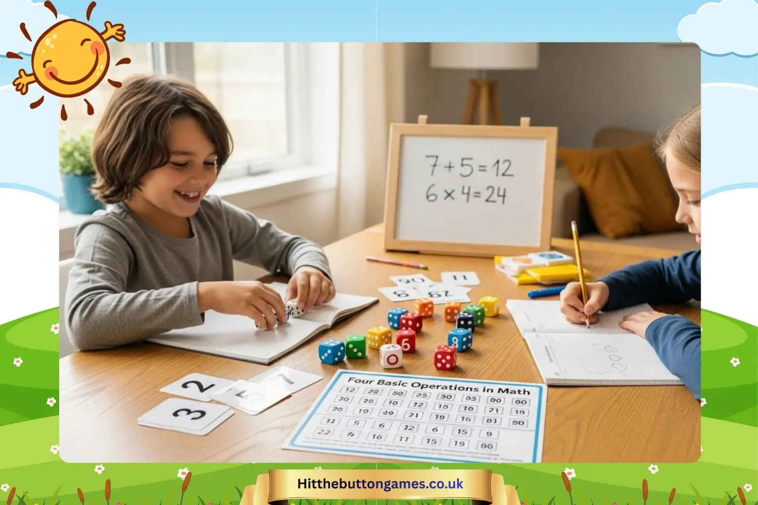 Kid Doing Basic Math How to Teach Basic Operations Using Math Games 2026